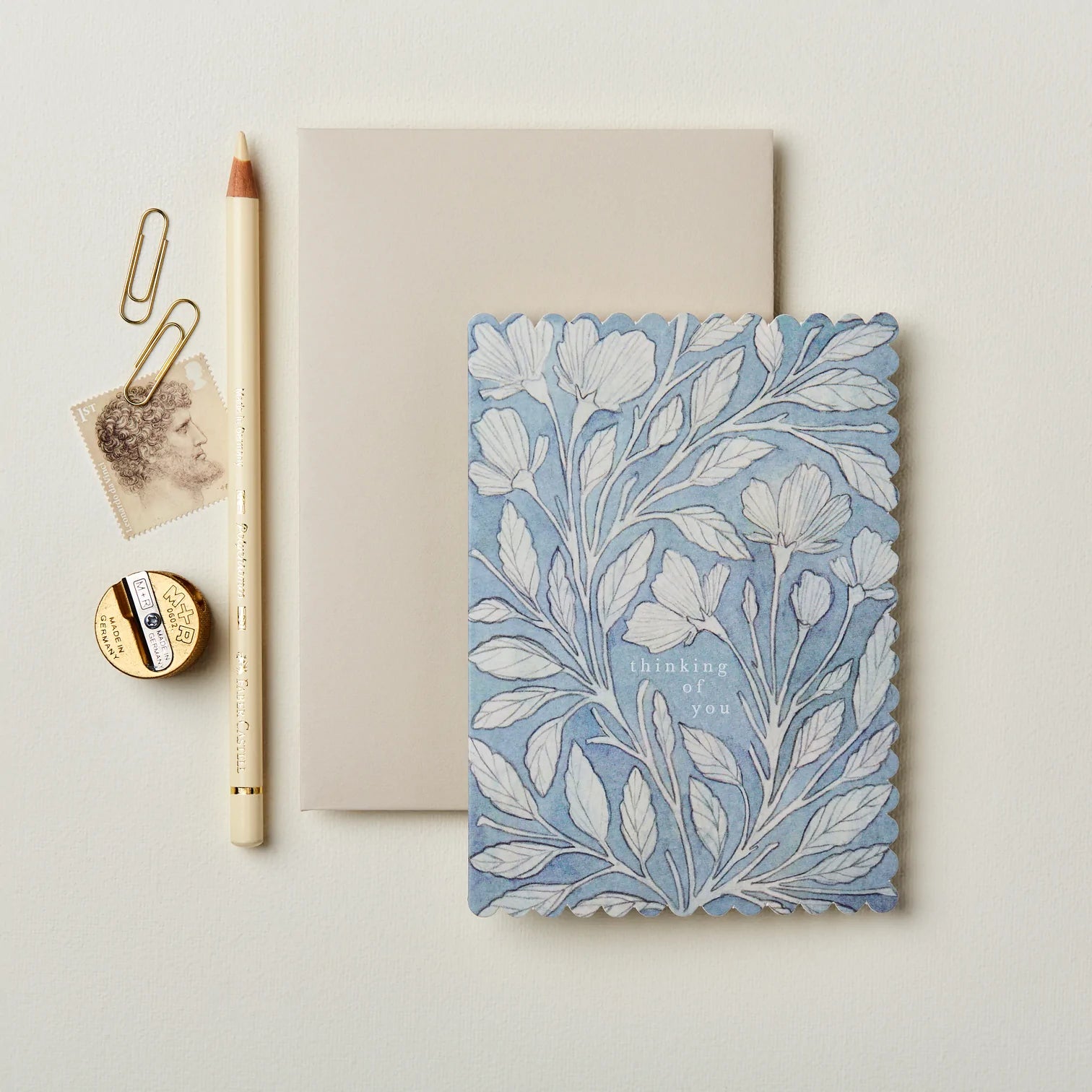 Card ‘Thinking of You’ Wanderlust - THE BRISTOL ARTISAN