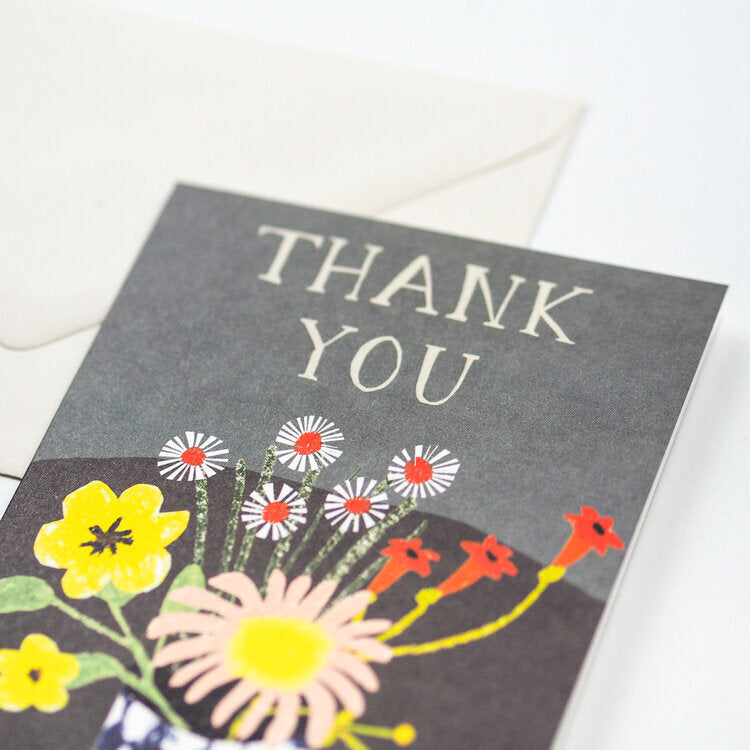 Floral Thank you card - THE BRISTOL ARTISAN