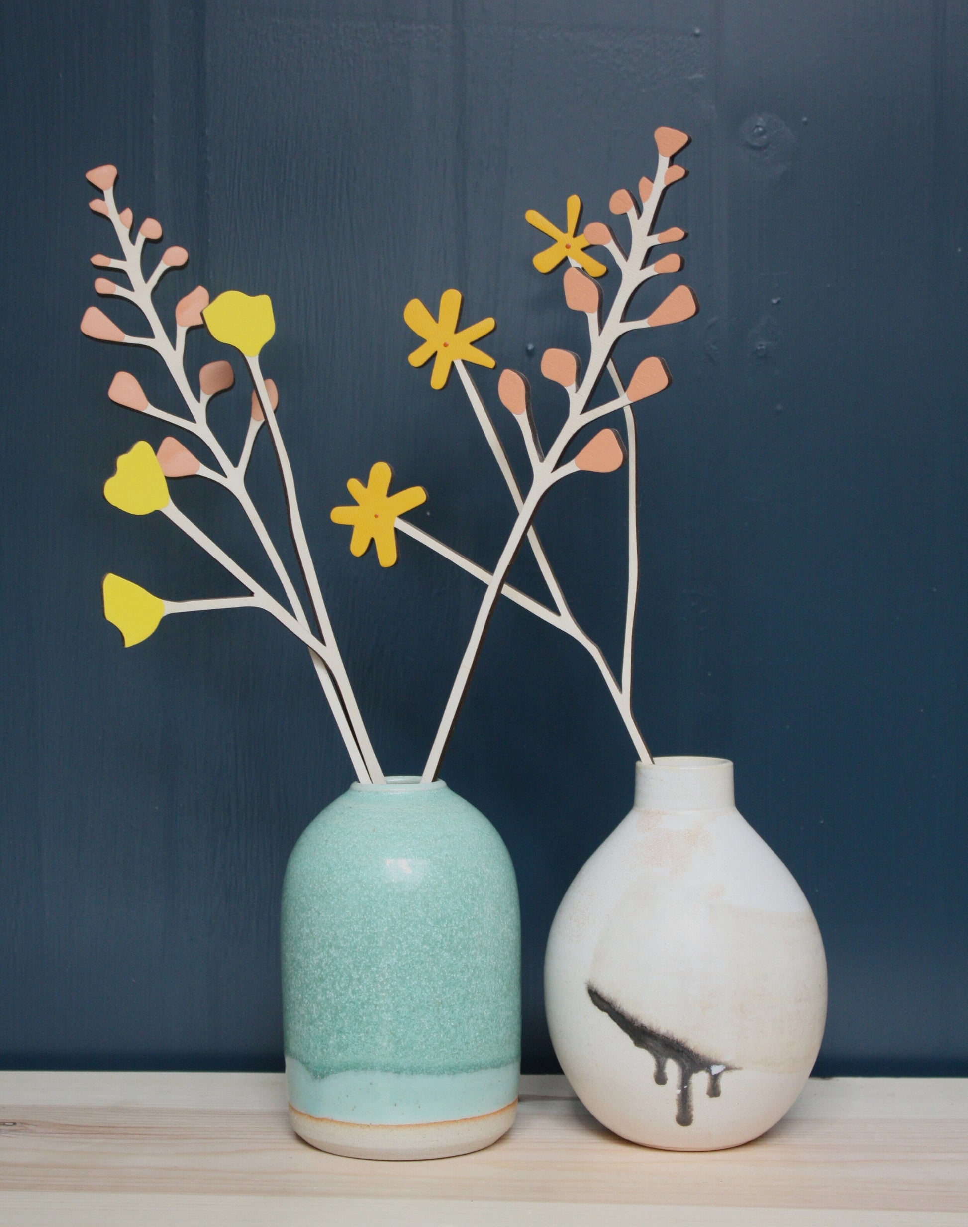 Hand painted wooden Buttercup - THE BRISTOL ARTISAN